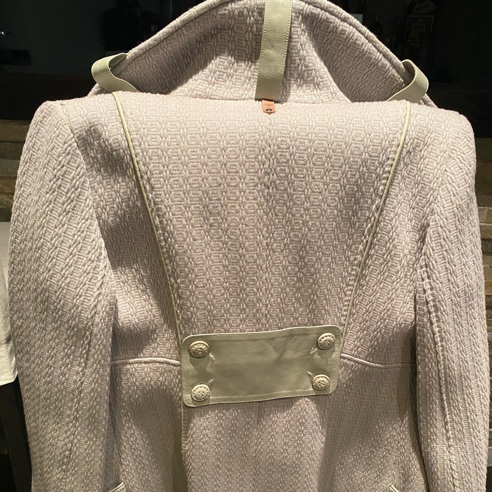 Mackage Ladies light grey coat size medium